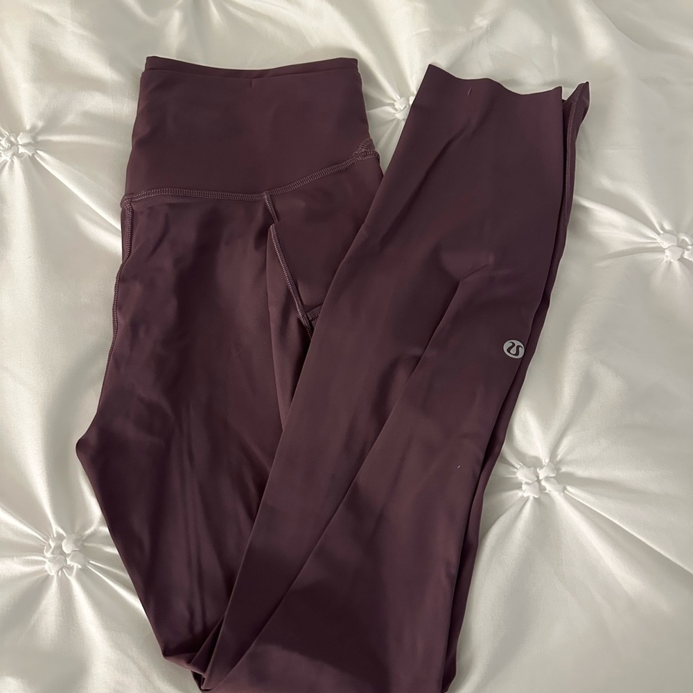 lululemon athletica Women's Burgundy Pants